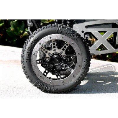 Disky 8-Spoke černý chrom (2ks.)