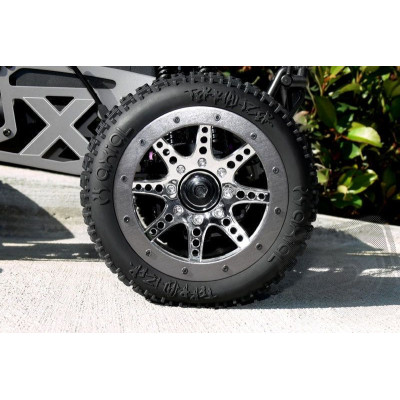 Oversize Beadlock 8-paprskové disky chrom (2 ks.)