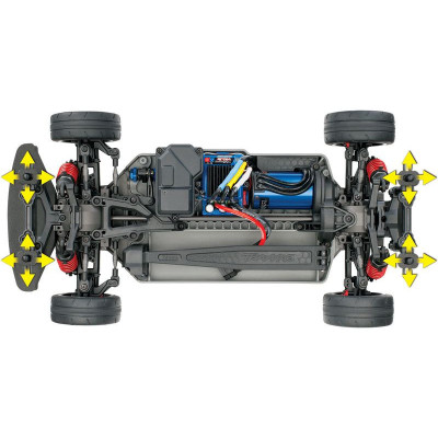Traxxas podvozek 4-Tec 2.0 1:10 VXL TQi TSM RTR