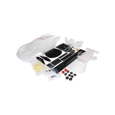 4-Tec 2.0: Karosérie Ford GT nenabarvená s doplňky