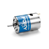 "540" méretű egyenáramú elektromos motor 7,2 V névleges feszültséggel. Működési feszültségtartomány 3,7-12 V, fordulatszám névleges feszültségen 23500 rpm. Átmérő 36 mm, házhossz 50 mm, tengelyátmérő 3,175 mm, súly 189 g.