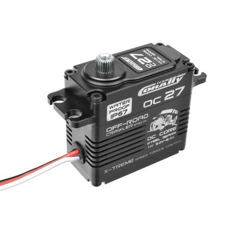 CORALLY - OC-27 HV Digital Servo - 5-8.4V - IP-67 - Core DC motor (27 kg)