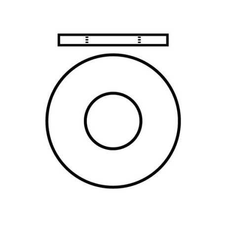 Ocelové vymezovací podložky/shim - 6x8x0,1mm - 10 ks.