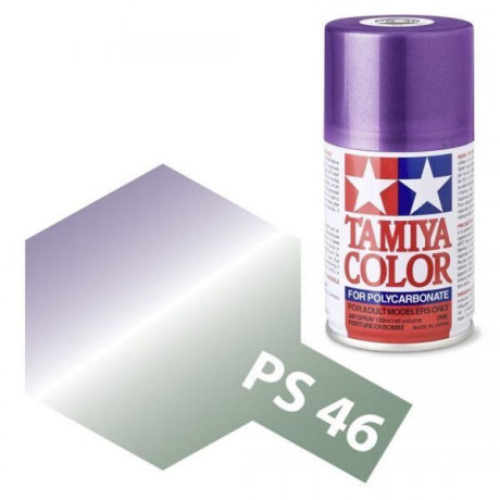Tamiya Color PS-46 Iridescent Green-Purple Polycarbonate Spray 100ml