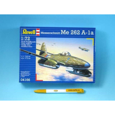 Plastic ModelKit letadlo 04166 - Messerschmitt Me 262 A-la (1:72)