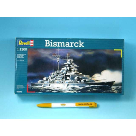 Plastic ModelKit loď 05802 - Bismarck (1:1200)