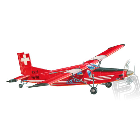 Pilatus PC6 TurboPorter laser. vyřezávaný 662mm