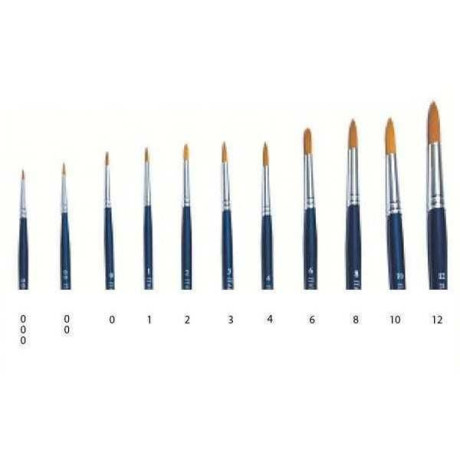 Brush Synthetic Round  51203 - kulatý syntetický štětec (velikost 0)