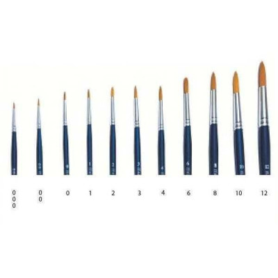 Brush Synthetic Round  51206 - kulatý syntetický štětec (velikost 3)