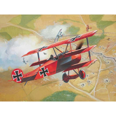 Plastic ModelKit letadlo 04116 - 'Fokker DR. 1 Triplane (1:72)
