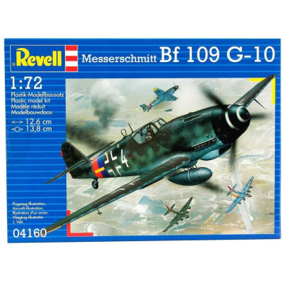 Plastic ModelKit letadlo 04160 - Messerschmitt Bf 109 G-10 (1:72)