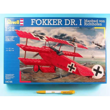 Plastic ModelKit letadlo 04744 - Fokker Dr.I 'Richthofen' (1:28)