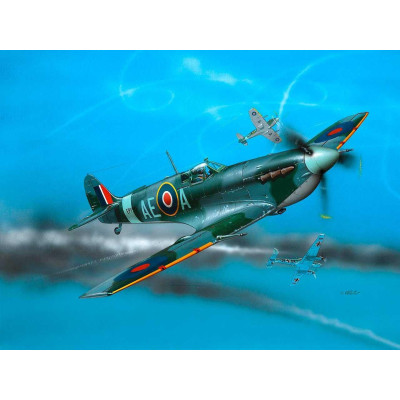 Plastic ModelKit letadlo 04164 - Spitfire Mk.V (1:72)