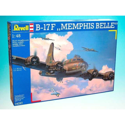 Plastic ModelKit letadlo 04297 - B-17 F Memphis Belle  (1:48)