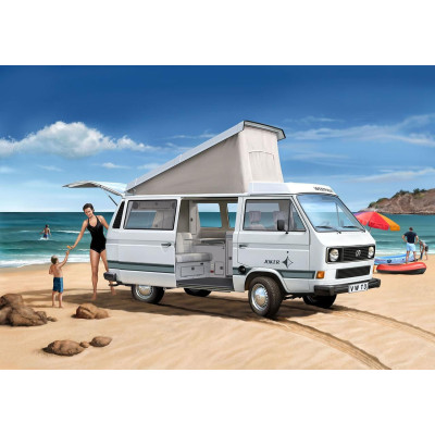 Plastic ModelKit auto 07344 - VW T3  Camper  (1:25)
