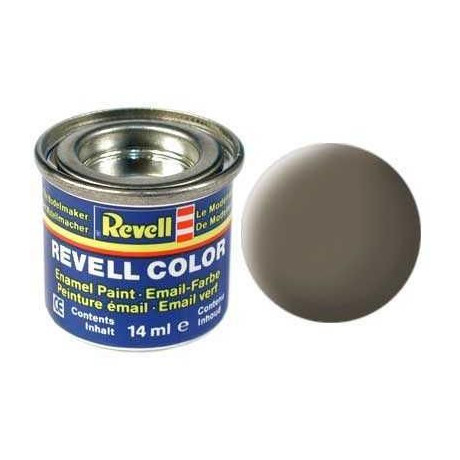 Barva Revell emailová - 32186: matná olivově hnědá (olive brown mat)