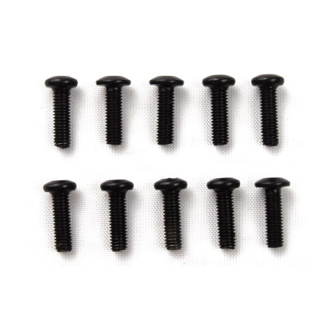 M3x10mm imbus šroub s půlkulatou hlavou, 10 ks. - S10