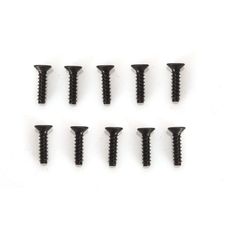 M3x10mm samořezný křížový šroub s zápustnou hlavou, 10 ks. - S10