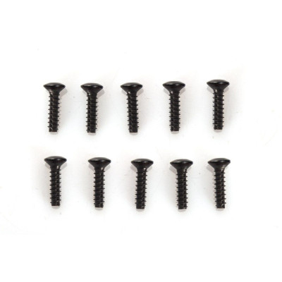 M3x16mm samořezný křížový šroub s půlkulatou hlavou, 10 ks. - S10