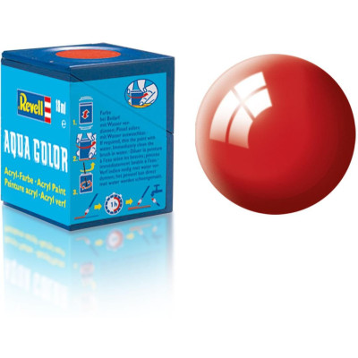 Barva Revell akrylová - 36131: leská ohnivě rudá (fiery red gloss)