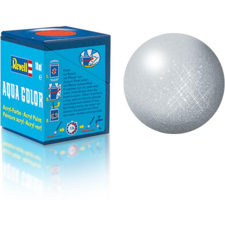 Barva Revell akrylová - 36199: metalická hliníková (aluminium  metallic)