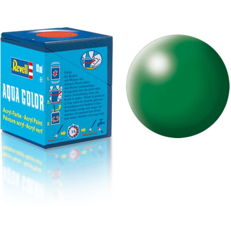 Barva Revell akrylová - 36364: hedvábná listově zelená (leaf green silk)