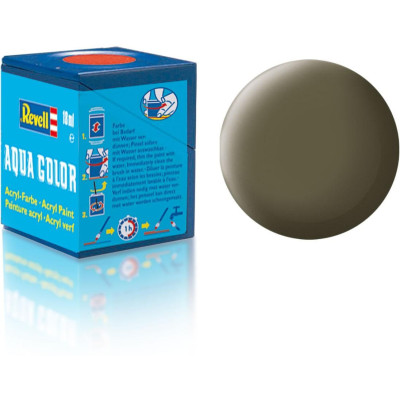 Barva Revell akrylová - 36146: matná olivová NATO (nato olive mat)