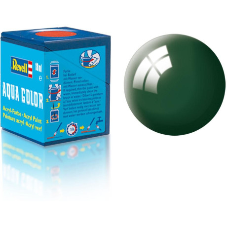 Barva Revell akrylová - 36162: leská zelenomodrá (sea green gloss)