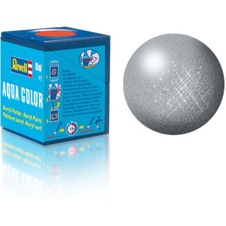 Barva Revell akrylová - 36191: metalická ocelová (steel  metallic)