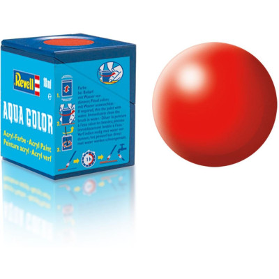 Barva Revell akrylová - 36332: hedvábná světle červená (luminous red silk)