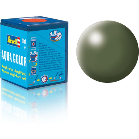 Barva Revell akrylová - 36361: hedvábná olivově zelená (olive green silk)