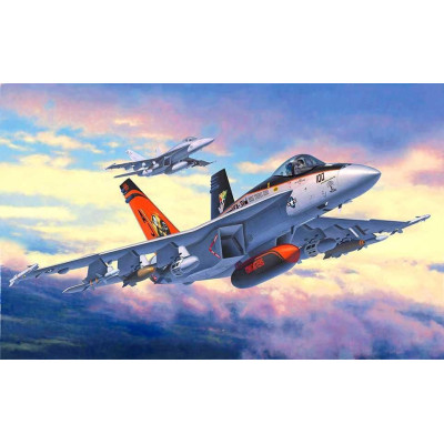 Plastic ModelKit letadlo 03997 - F/A-18 E Super Hornet  (1:144)