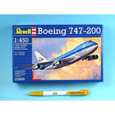 Plastic ModelKit letadlo 03999 - Boeing 747-200 Jumbo Jet (1:450)
