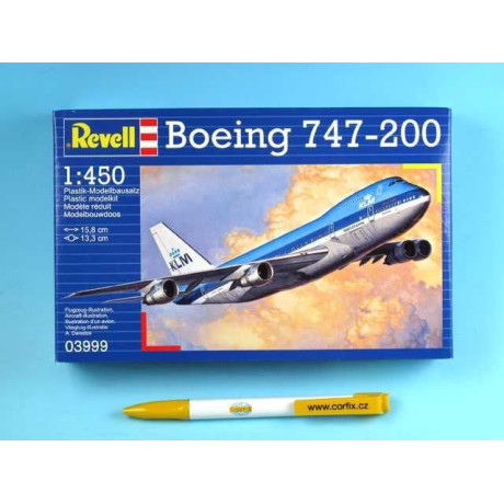 Plastic ModelKit letadlo 03999 - Boeing 747-200 Jumbo Jet (1:450)