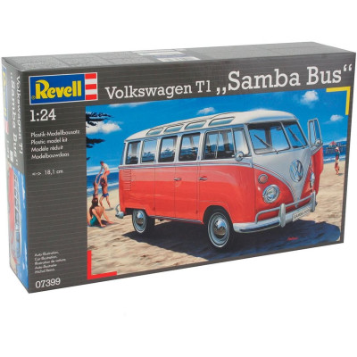 Plastic ModelKit auto 07399 - VW T1 SAMBA BUS (1:24)