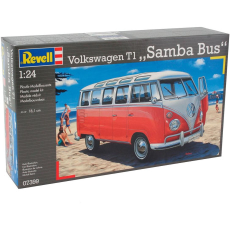 Plastic ModelKit auto 07399 - VW T1 SAMBA BUS (1:24)