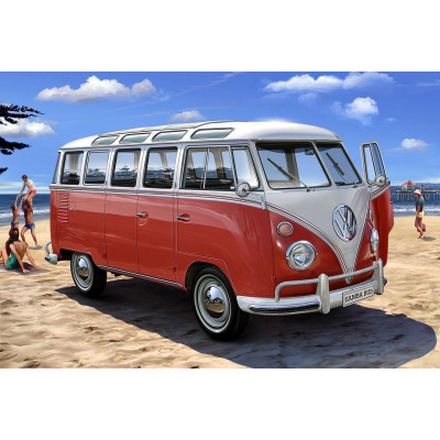 Plastic ModelKit auto 07399 - VW T1 SAMBA BUS (1:24)