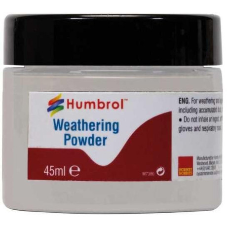 Humbrol Weathering Powder White AV0012 - pigment pro efekty 45ml