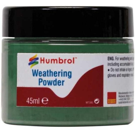 Humbrol Weathering Powder Chrome Oxide Green AV0015 - pigment pro efekty 45ml