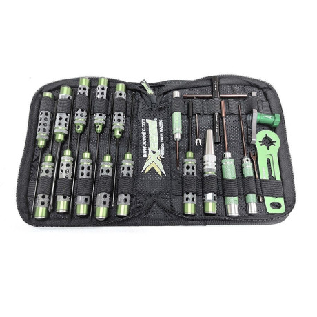 Nářadí sada včetně tašky pro 1/8 OFF-ROAD (21 ks.)