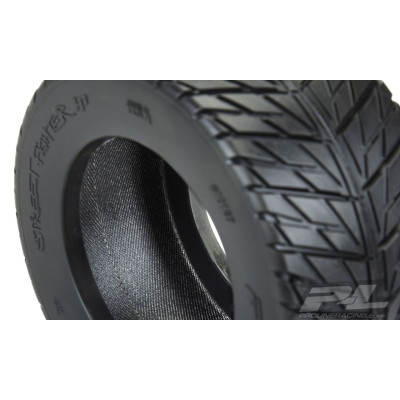 Street Fighter HP 3.8" Street gumy nalepené na černých diskách (2 ks.)