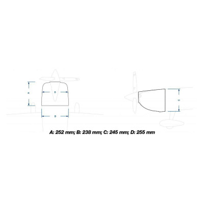 74" Slick 1880mm Zeleno-Modrý