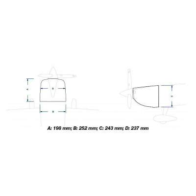 78" Extra NG 1970mm 35cc Zeleno-Bílá