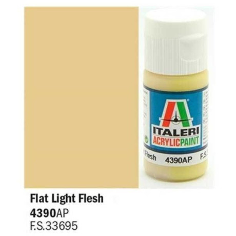 Italeri barva akryl 4390AP - Flat Light Flesh 20ml