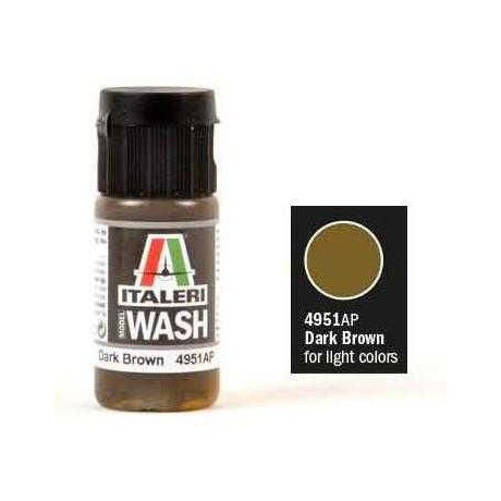 Italeri barva akryl 4951AP - Dark brown 20ml