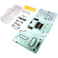 Pótalkatrész RC modell autóhoz Axial SCX24 Chevrolet C10 1967 1:24: body clear.