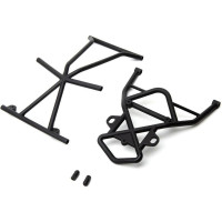 Pótalkatrész RC modell autóhoz Axial RBX10 Ryft 4WD: tető keret fekete.