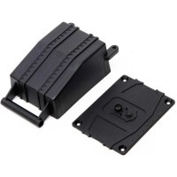 Pótalkatrész RC modellautóhoz Axial RBX10 Ryft 4WD: dummy tank fekete.