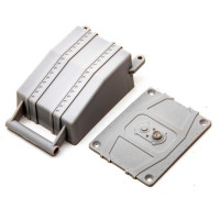 Pótalkatrész RC modellautóhoz Axial RBX10 Ryft 4WD: tank anya szürke.