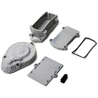 Pótalkatrész RC modellautóhoz Axial RBX10 Ryft 4WD: tartó RC felszereléshez szürke.